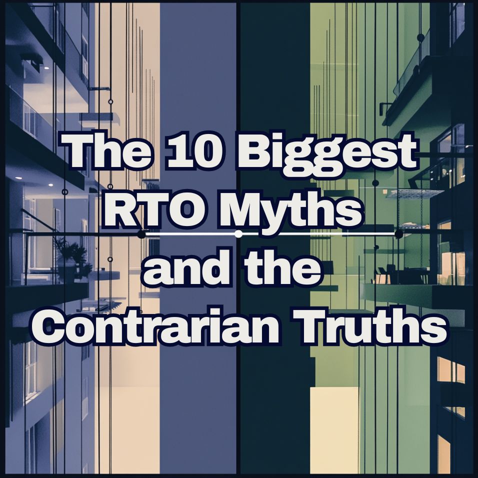 Things Rto Consider The 10 Biggest RTO Myths (and the Contrarian Truths)