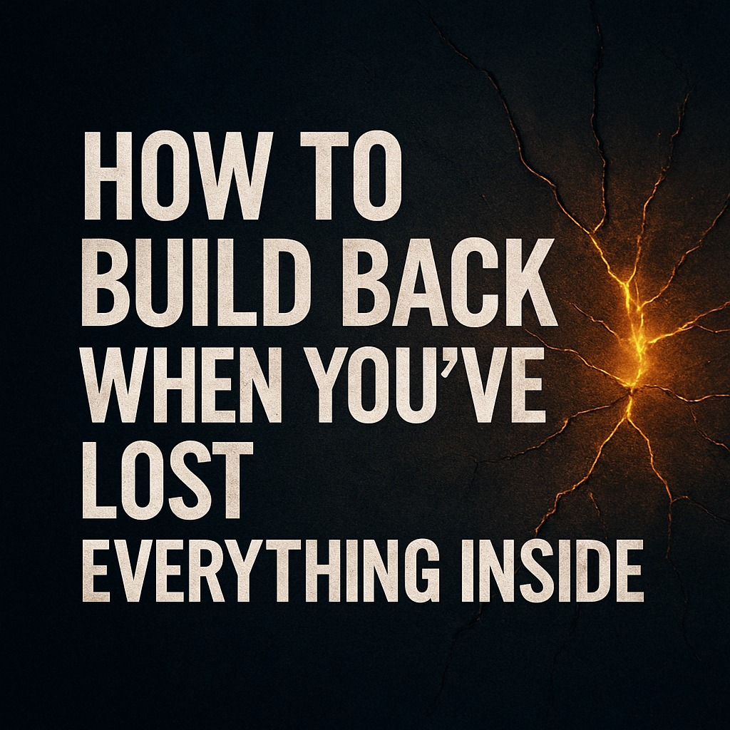 How to Build Back When You’ve Lost Everything Inside