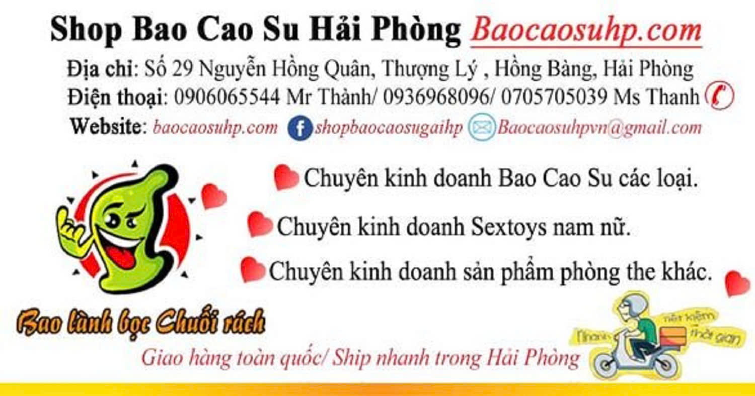 Bao cao su Hải Phòng