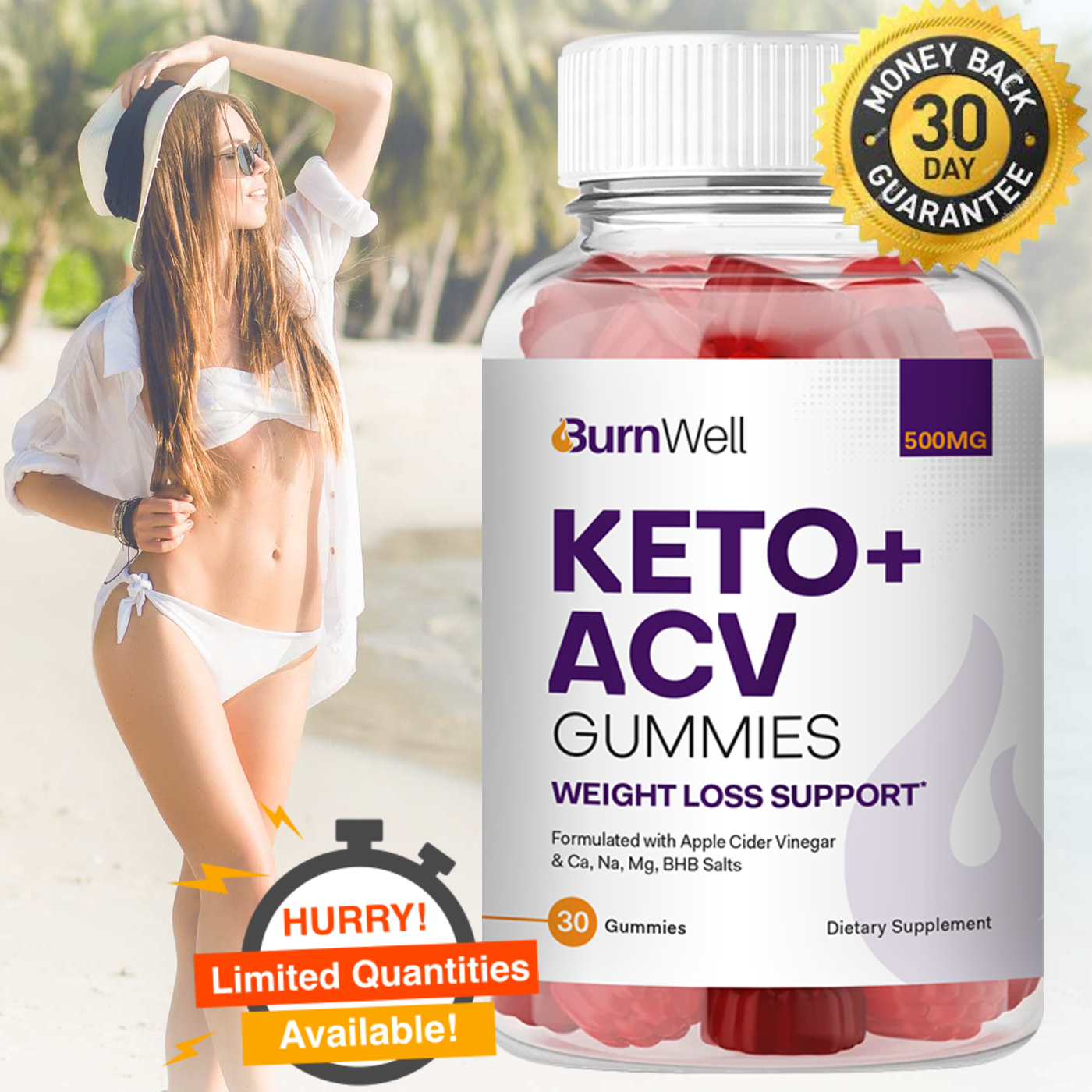 BurnWell Keto ACV Gummies